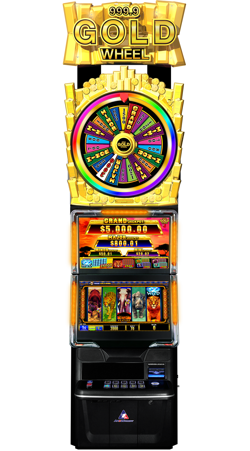 999.9 Gold Wheel – Big 5